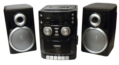 Naxa Portable CD Player with AM FM Stereo Radio Cassette Player