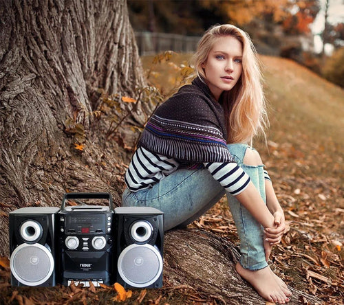 Naxa Portable CD Player with AM FM Stereo Radio Cassette Player